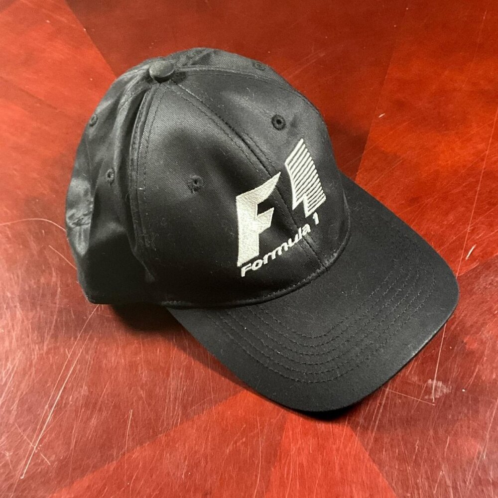 Unisex Formula 1 F1 Emboriderd Adjustable Streetwear Black Cap